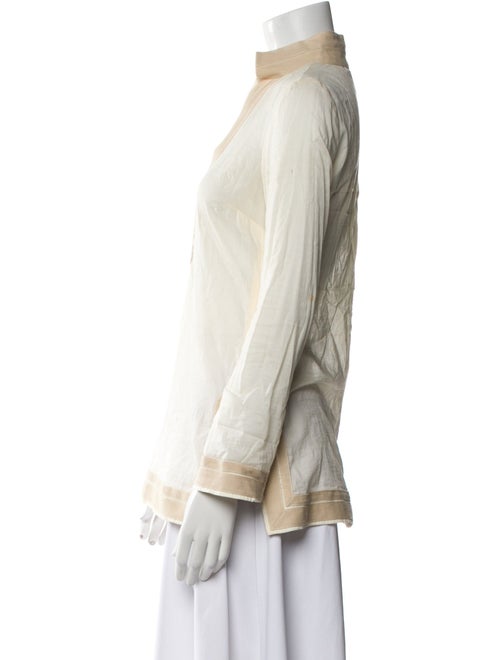 Tory Burch V-Neck Long Sleeve Tunic