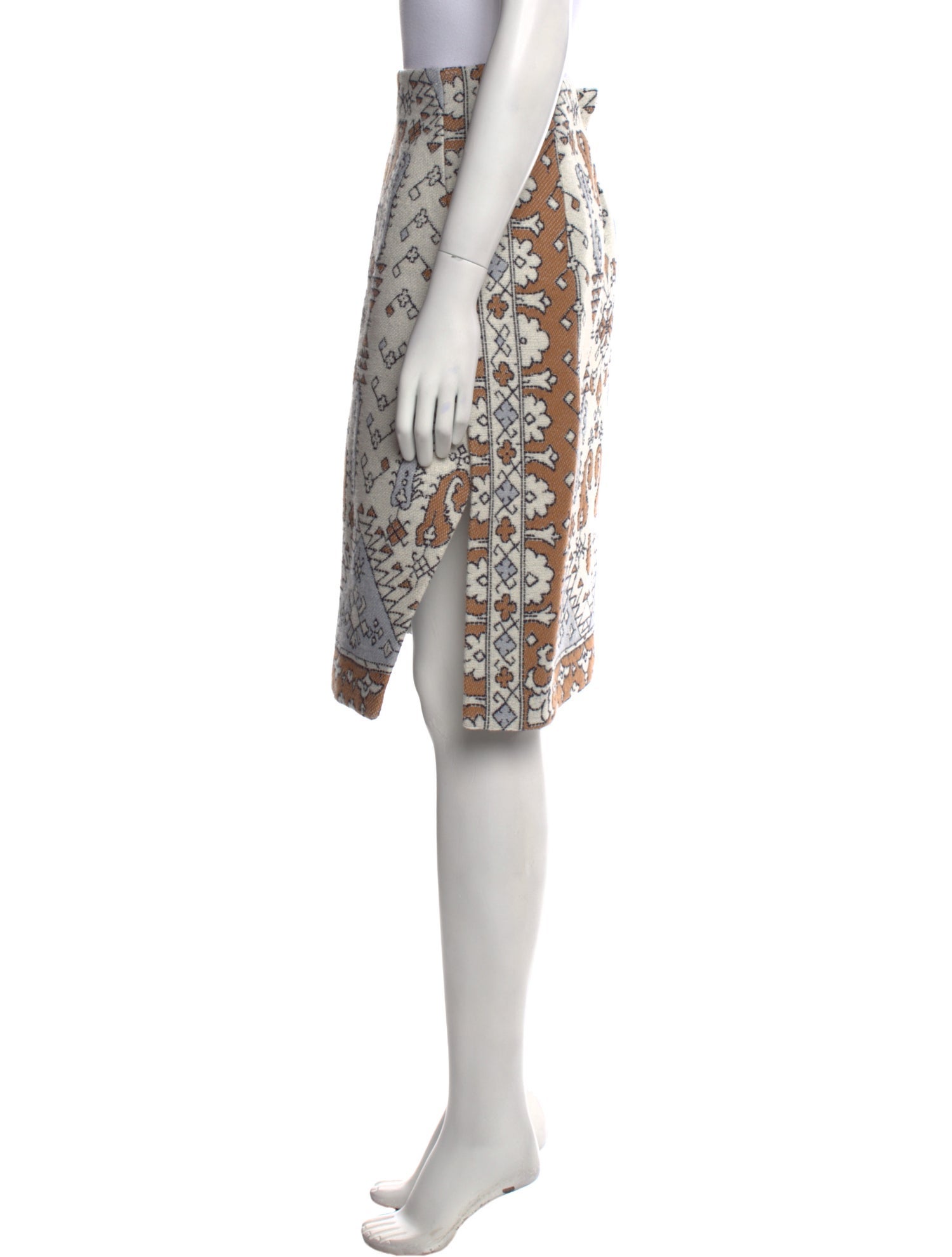 Tory Burch Printed Knee-Length Skirt