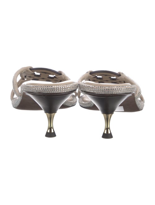 Tory Burch Crystal Crystal Embellishments Slides