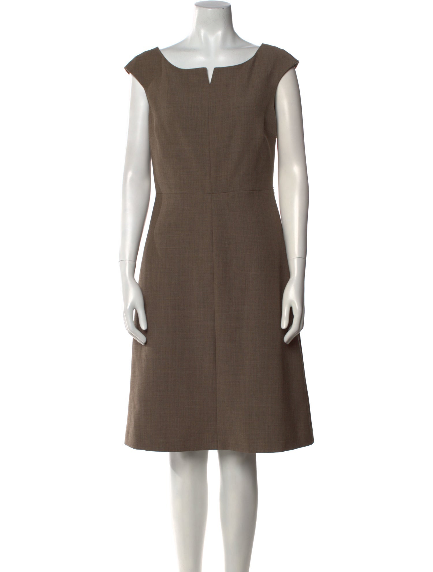 Tory Burch Bateau Neckline Knee-Length Dress