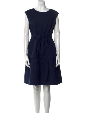 Tory Burch Scoop Neck Mini Dress