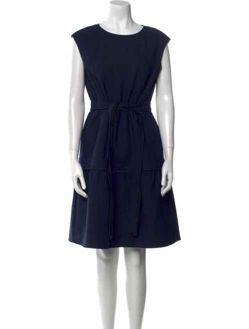 Tory Burch Scoop Neck Mini Dress