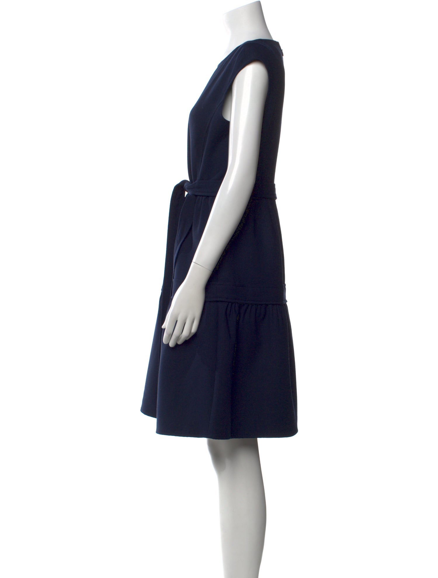 Tory Burch Scoop Neck Mini Dress