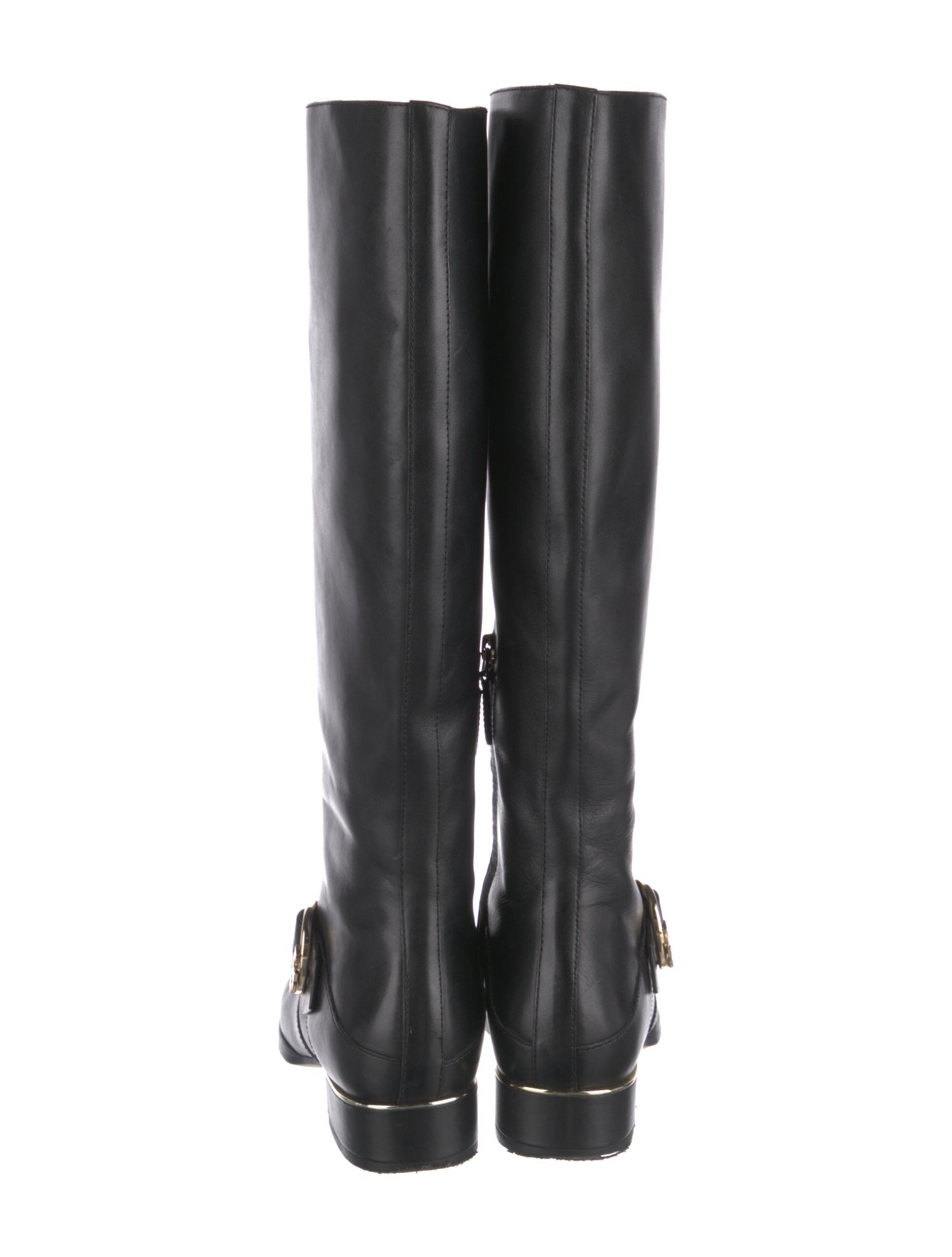 Tory Burch Leather Riding Boots