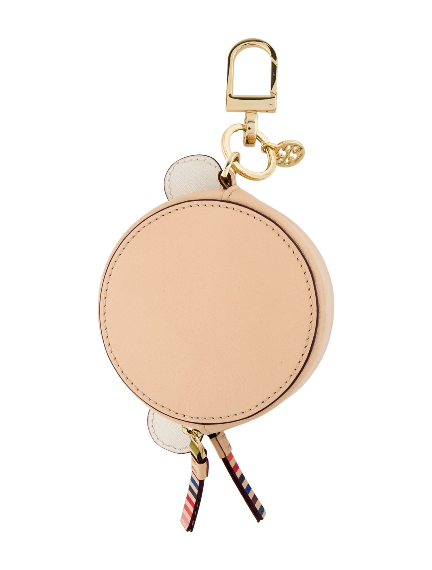 Tory Burch Leather Monkey Keychain
