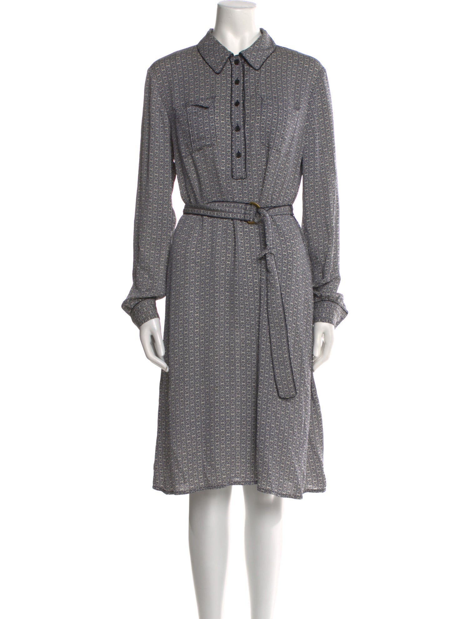 Tory Burch Silk Midi Length Dress