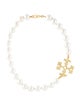 Tory Burch Faux Pearl Roxanne Bead Strand Necklace
