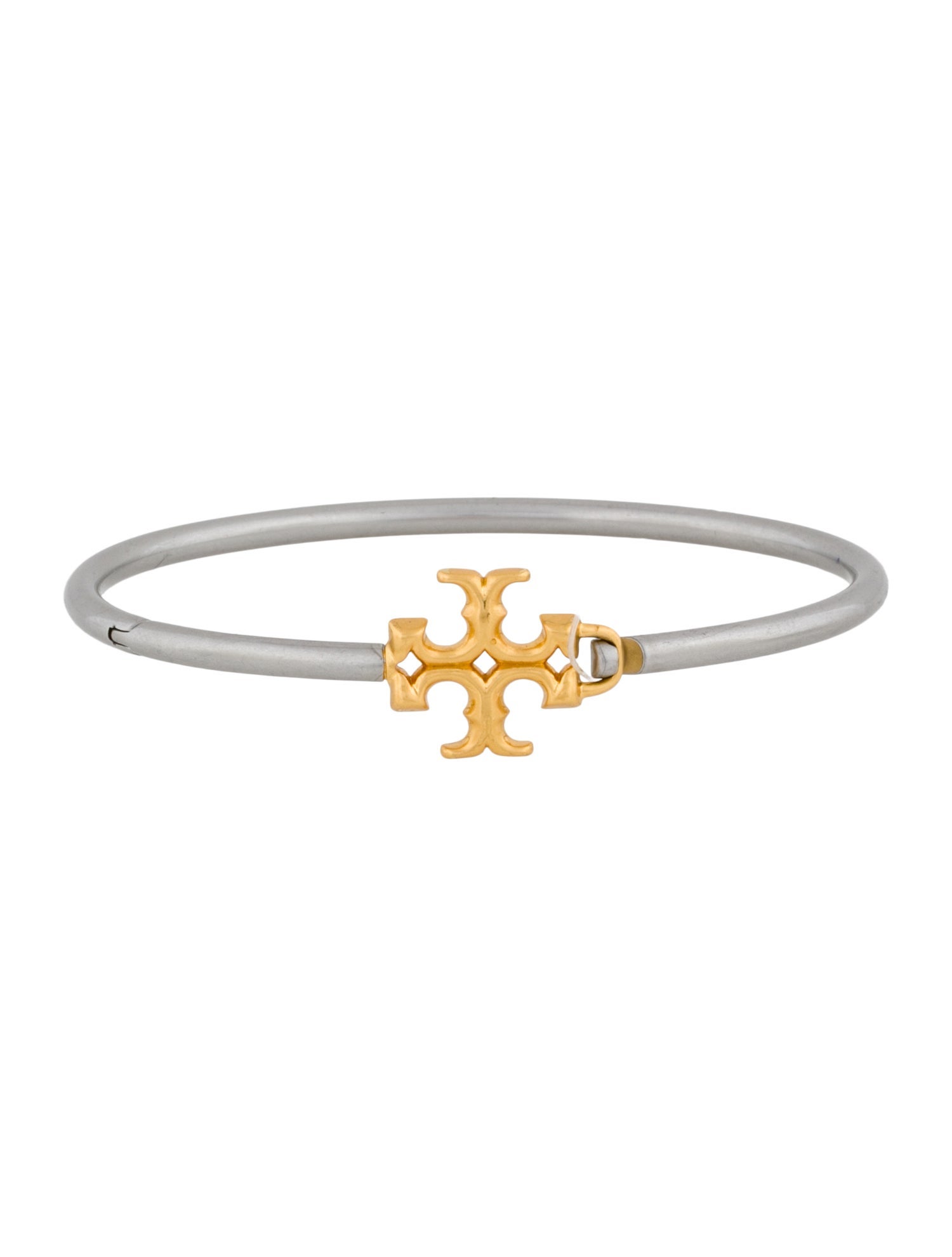 Tory Burch Two-Tone Kira Bangle Bracelet