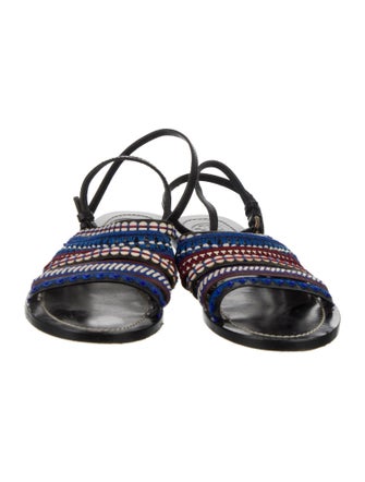 Tory Burch Printed Slingback Sandals