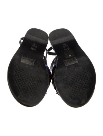 Tory Burch Printed Slingback Sandals