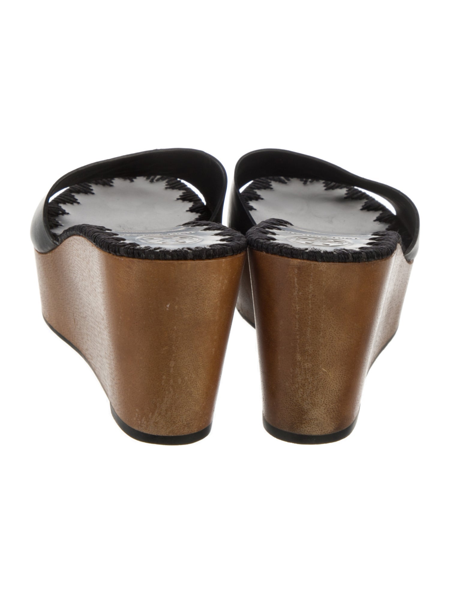 Tory Burch Leather Slides