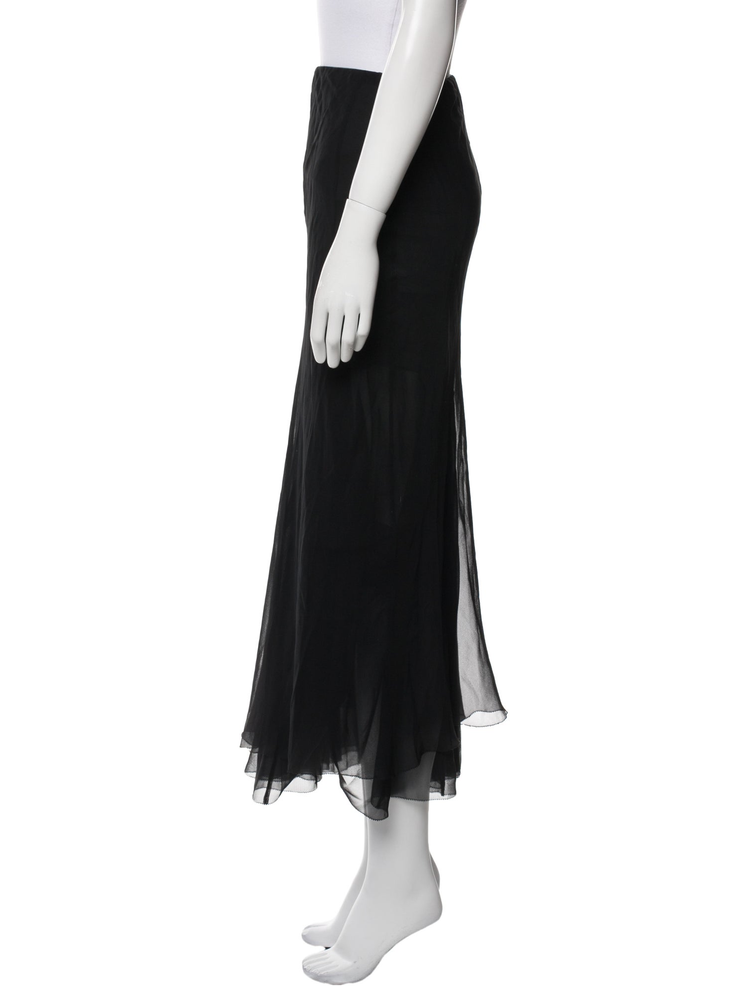 Tory Burch Silk Midi Length Skirt w/ Tags