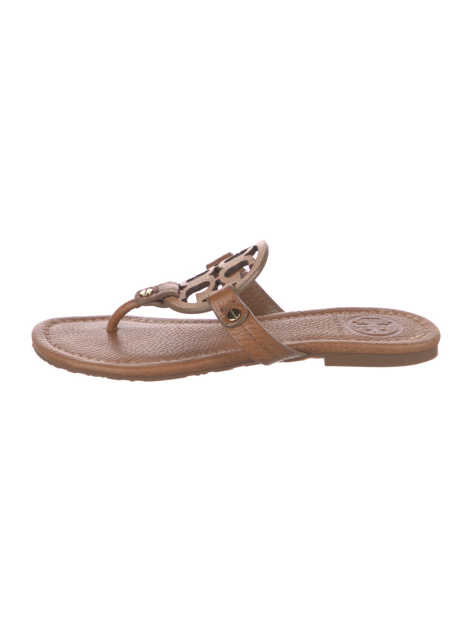 Tory Burch Leather Slides