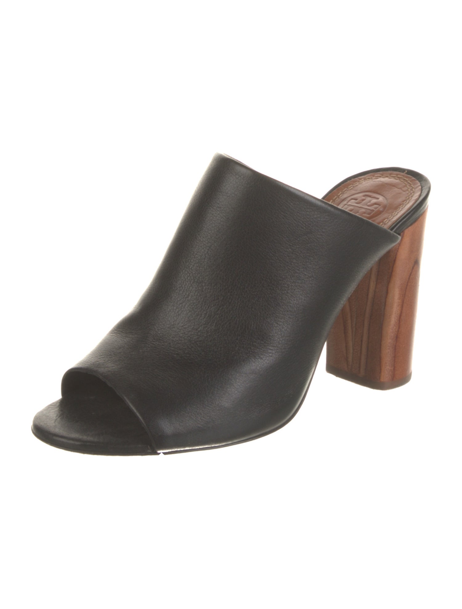 Tory Burch Leather Slides