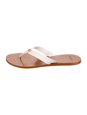 Tory Burch Leather Slides
