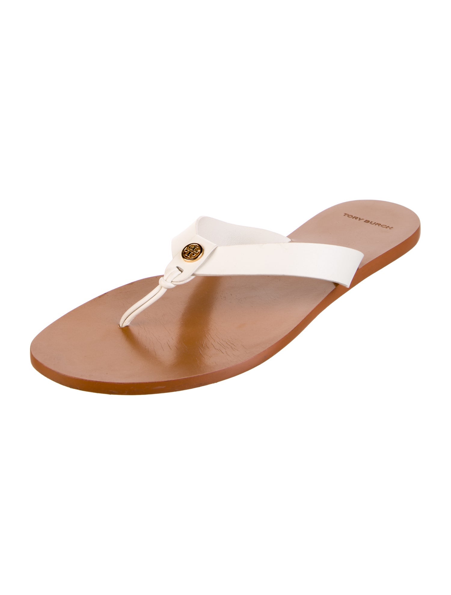 Tory Burch Leather Slides