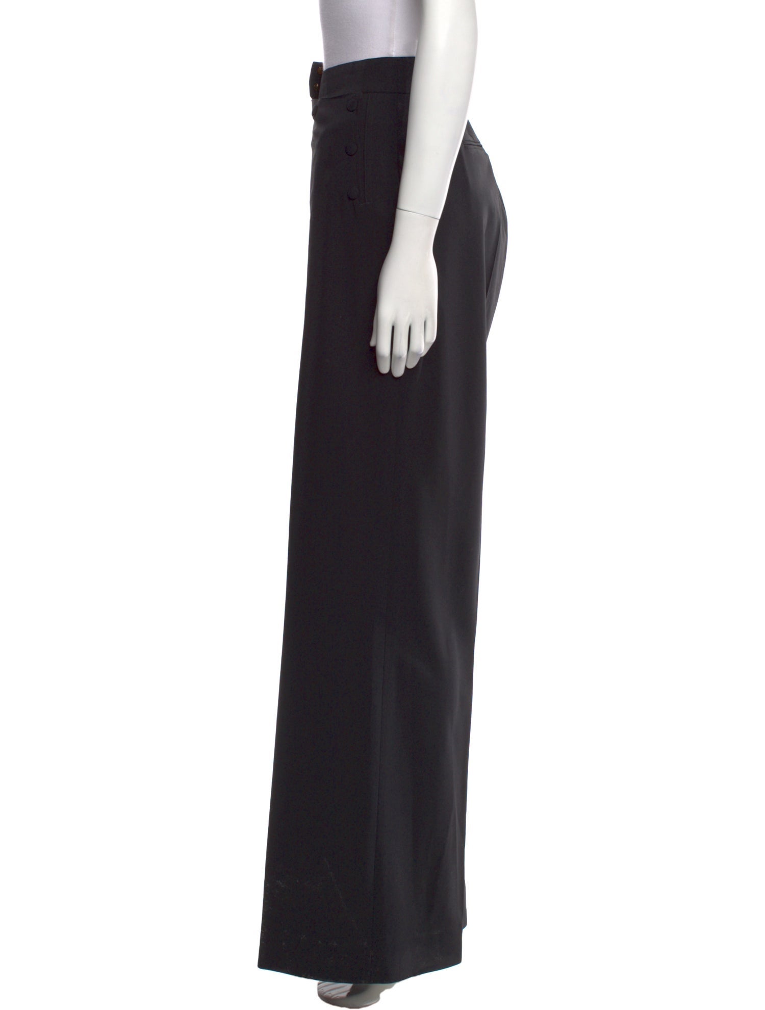 Tory Burch Wool Wide Leg Pants