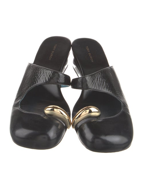 Tory Burch Leather Mules