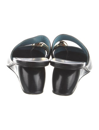 Tory Burch Leather Mules