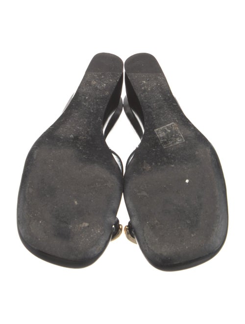 Tory Burch Leather Mules