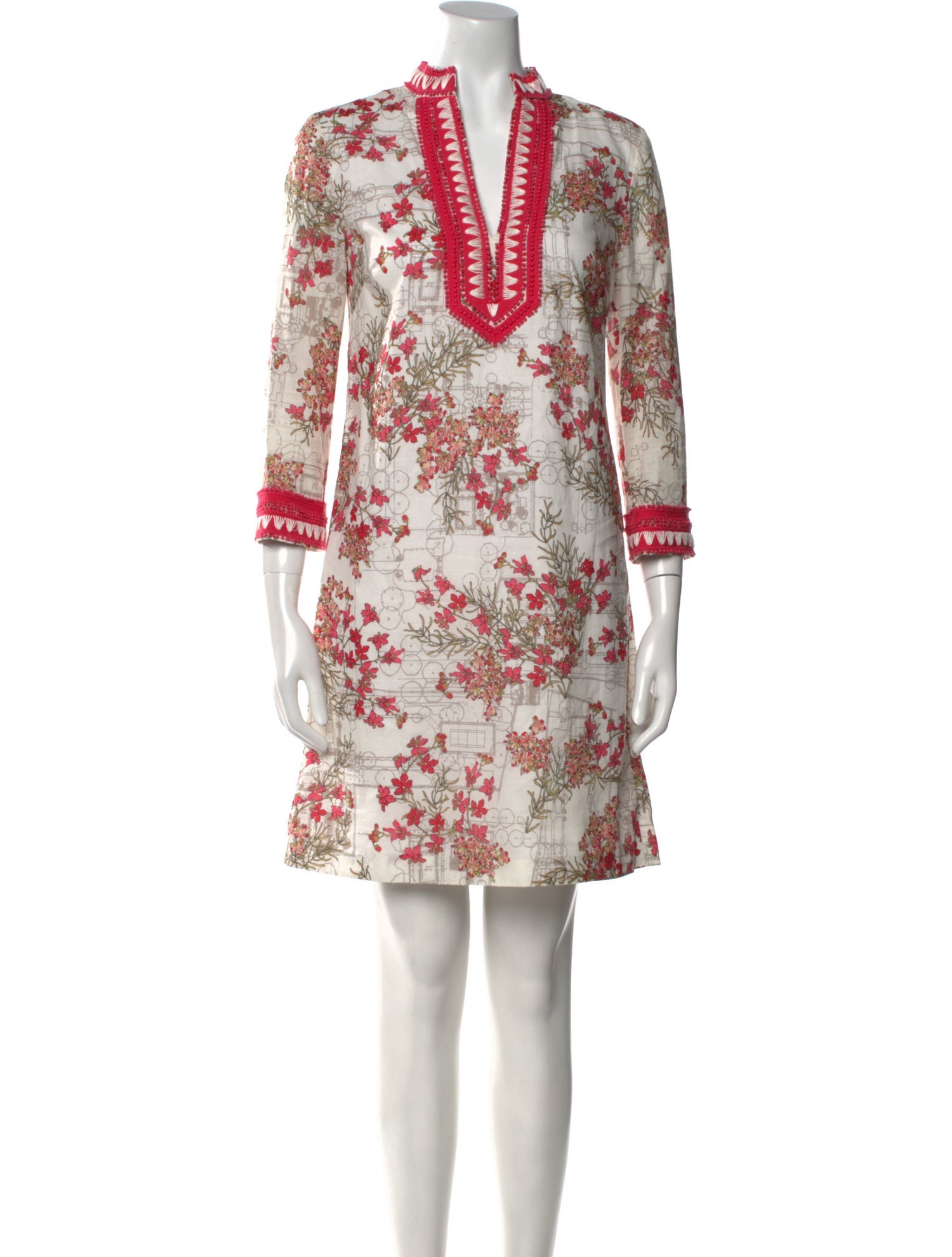 Tory Burch Printed Mini Dress