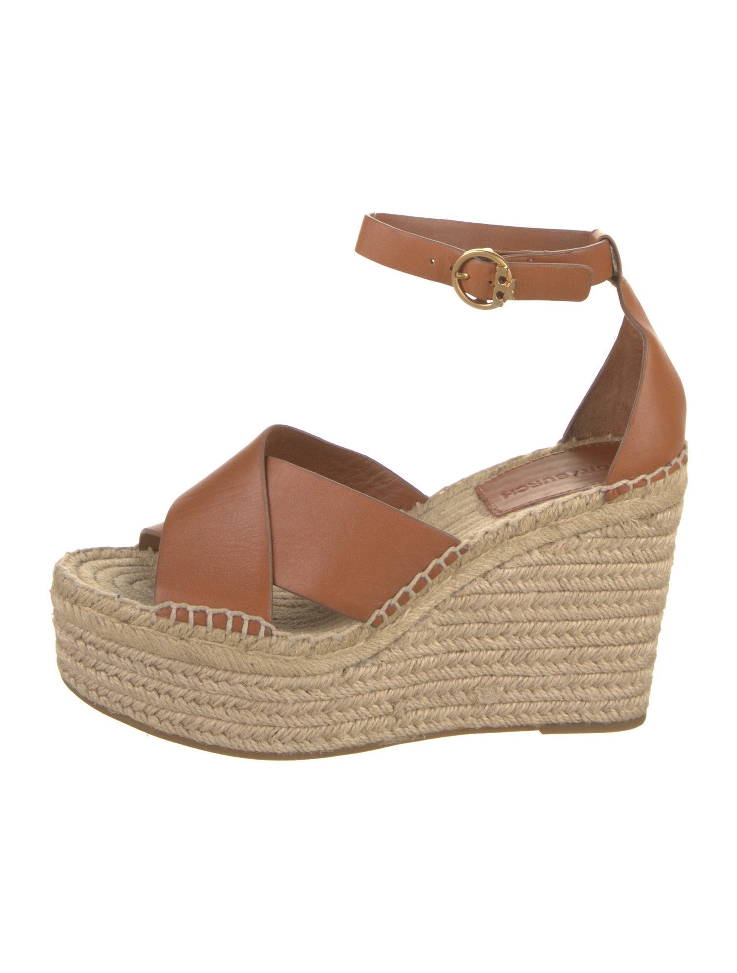 Tory Burch Leather Espadrilles