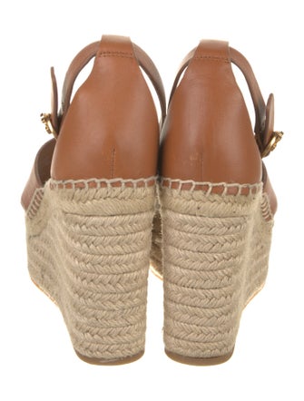 Tory Burch Leather Espadrilles