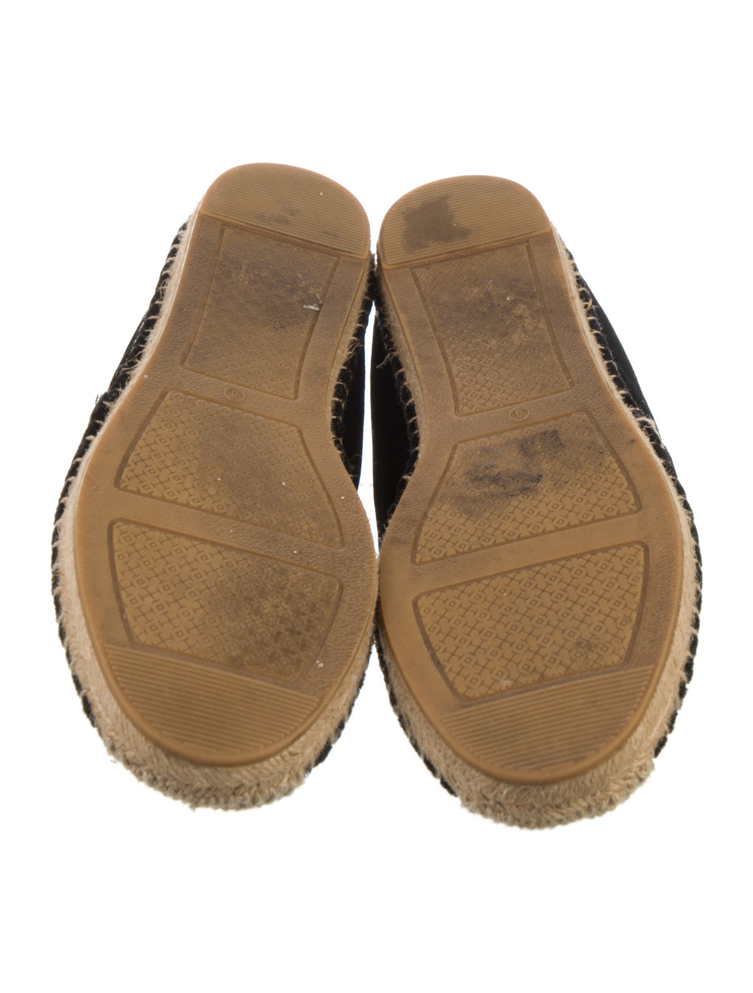 Tory Burch Velvet Chain-Link Accents Espadrilles