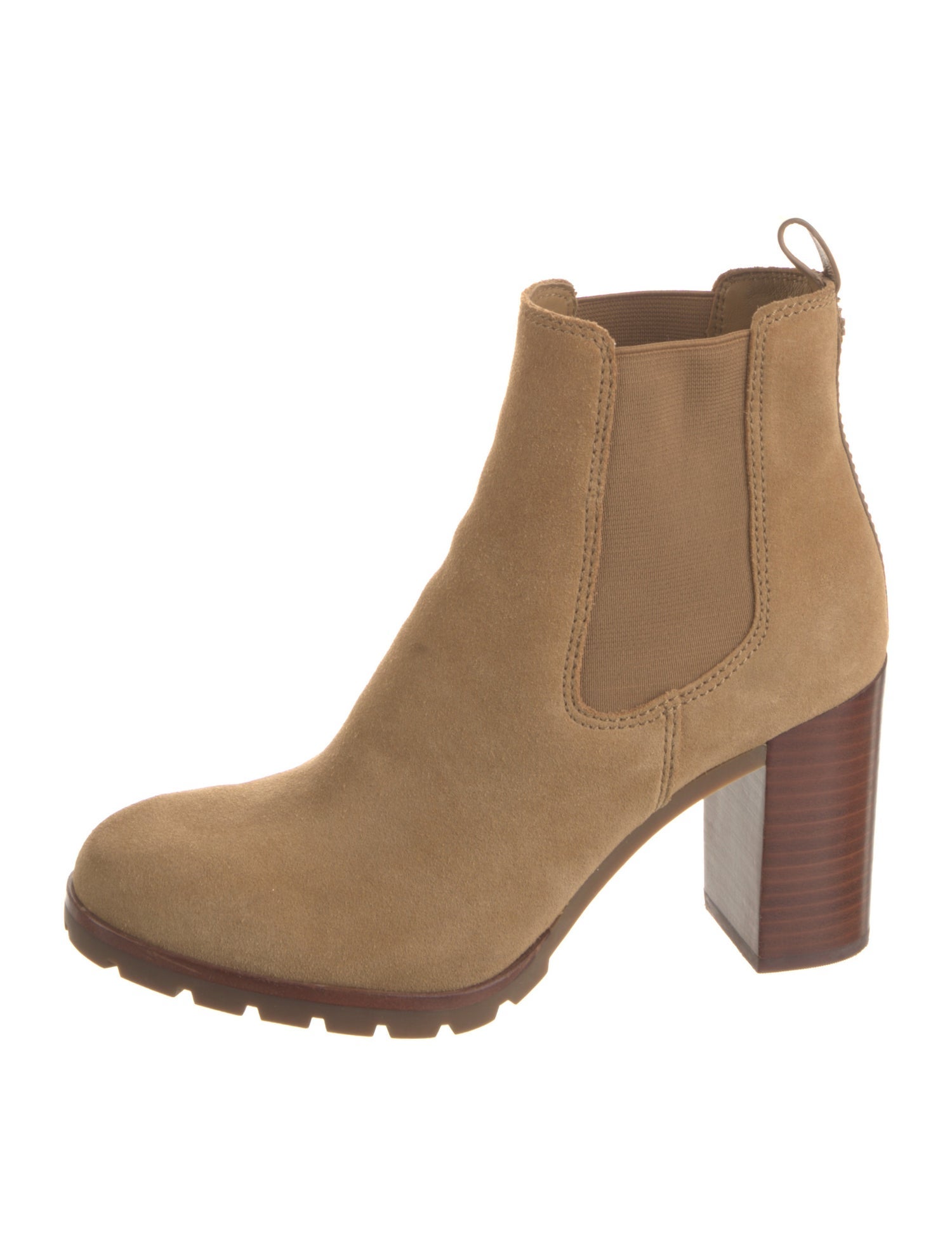 Tory Burch Suede Chelsea Boots