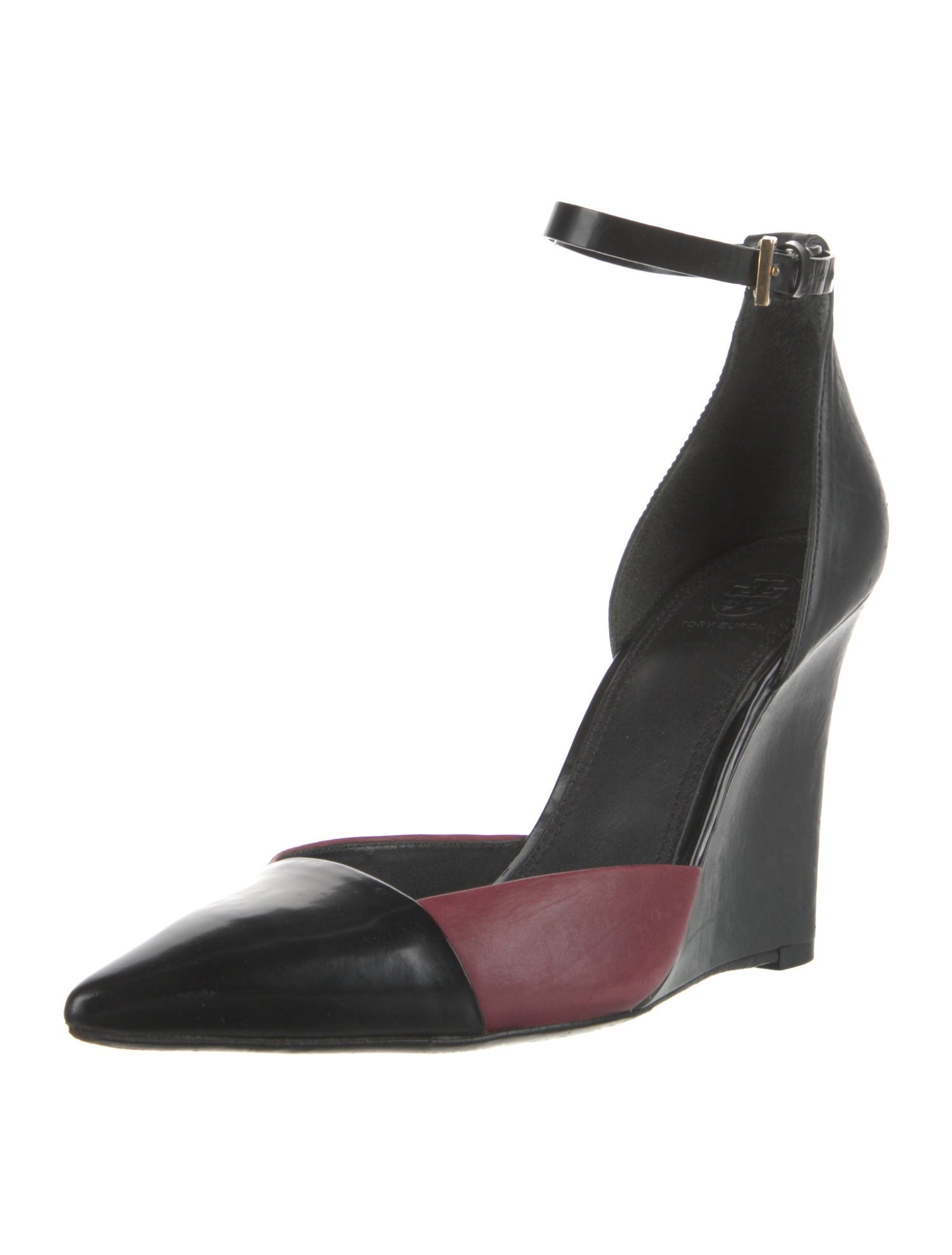 Tory Burch Leather D'Orsay Pumps