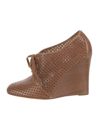 Tory Burch Leather Lasercut Accents Pumps