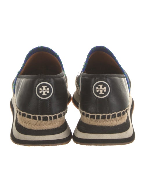 Tory Burch Leather Floral Print Espadrilles