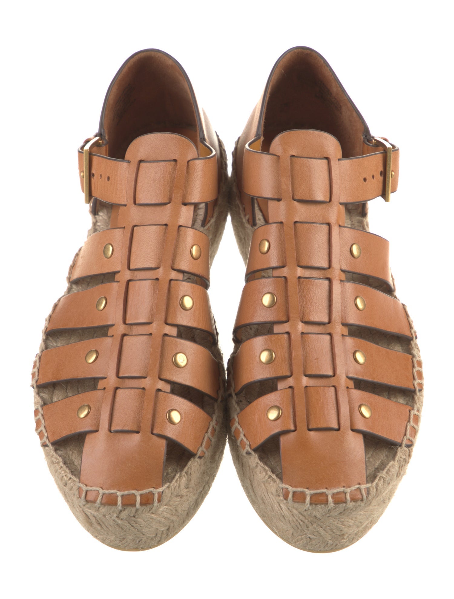 Tory Burch Leather Espadrilles
