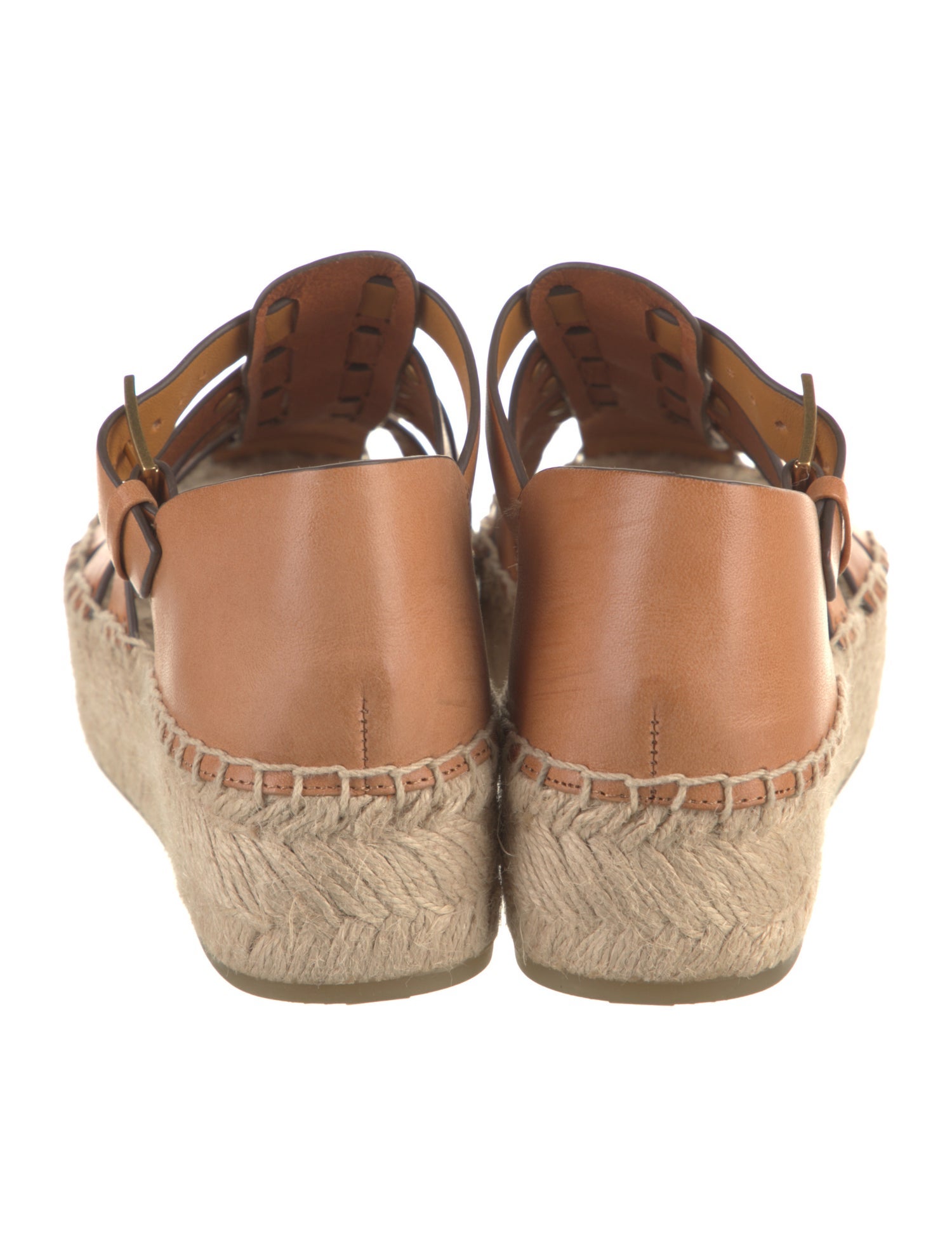 Tory Burch Leather Espadrilles
