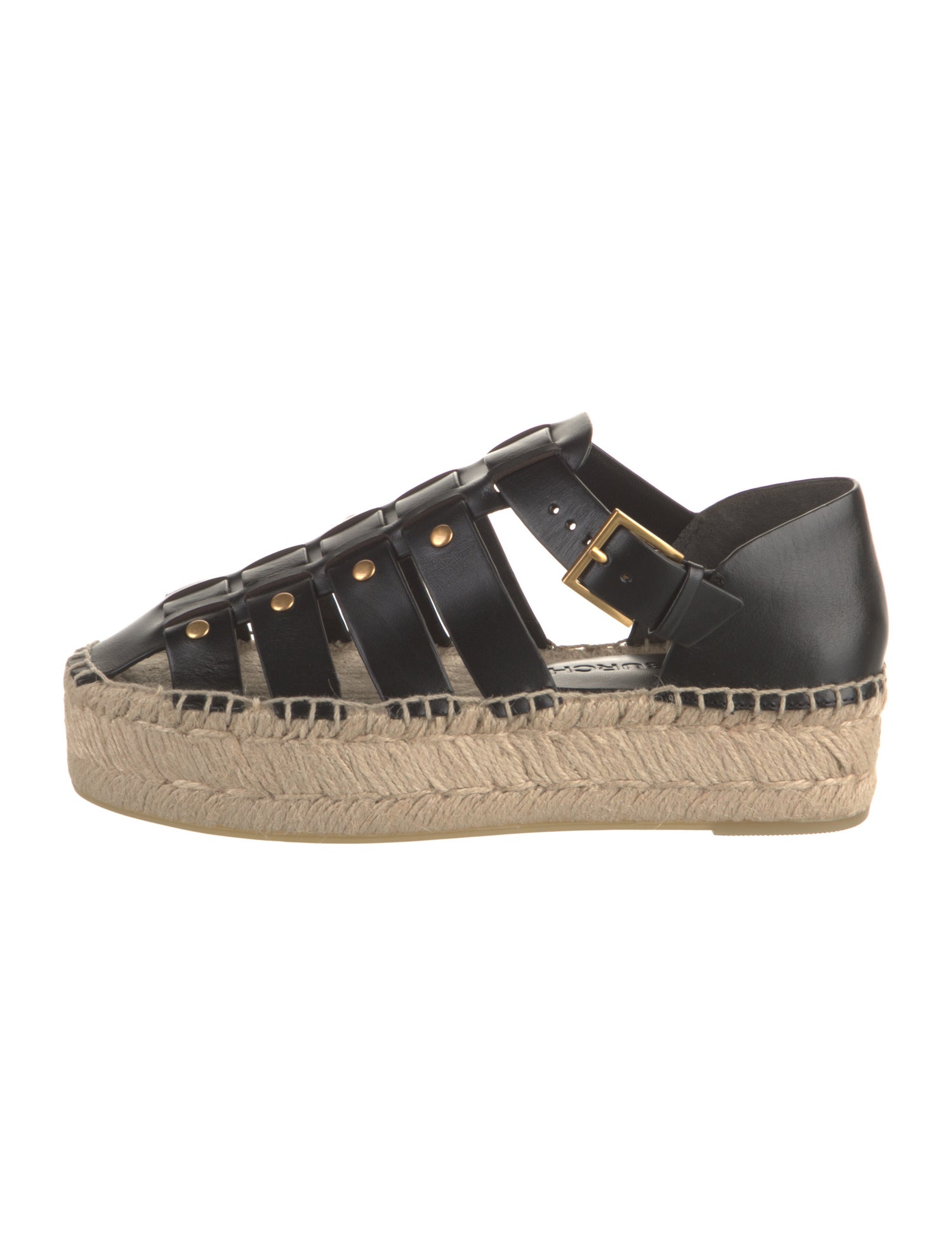 Tory Burch Leather Espadrilles