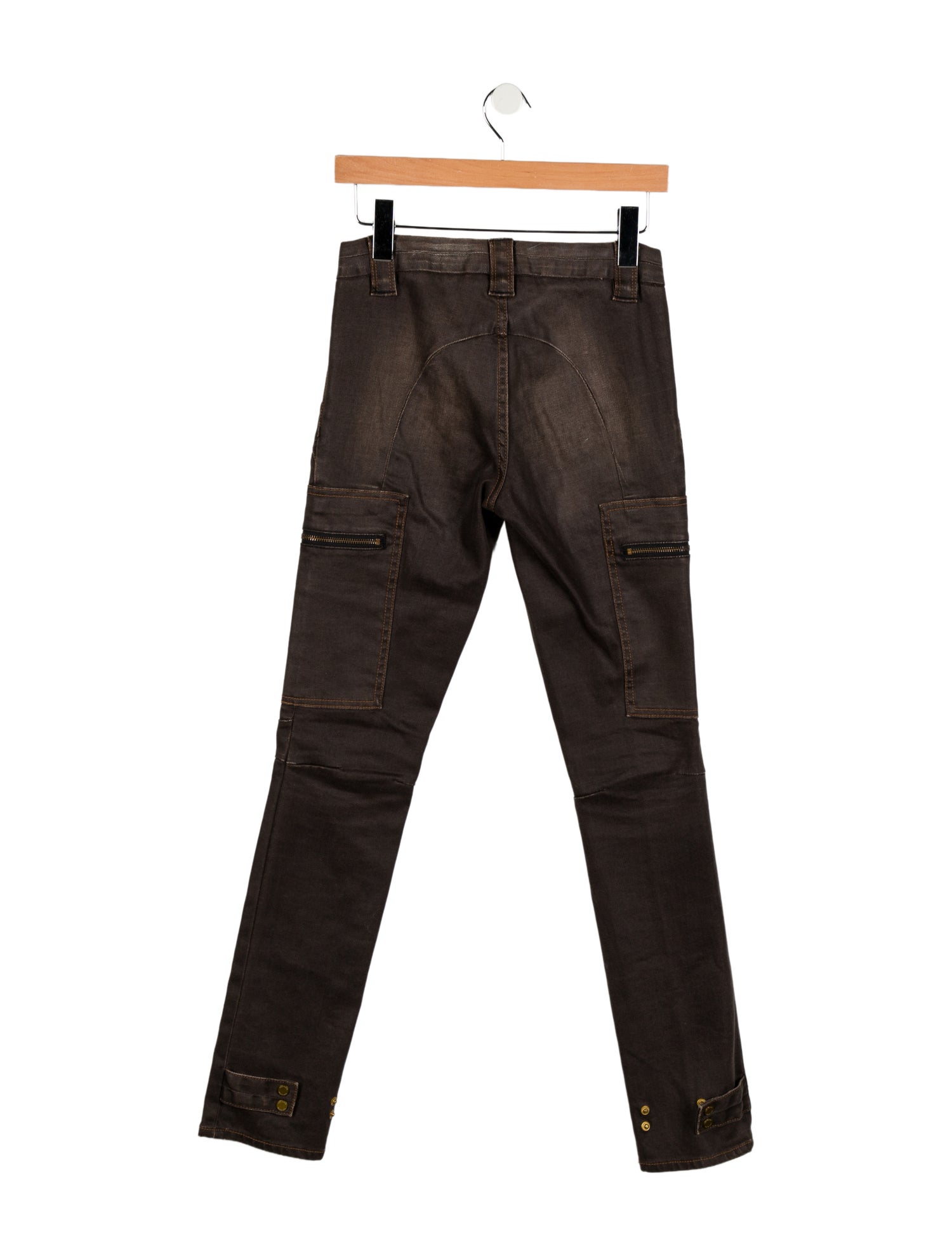 Tory Burch Mid-Rise Skinny Leg Jeans