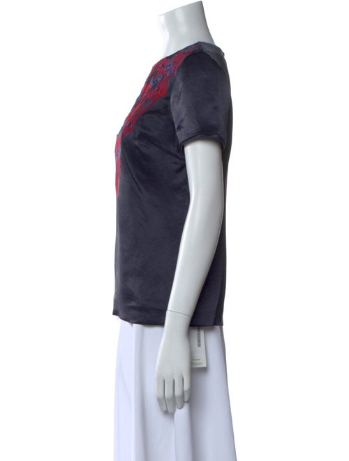 Tory Burch Printed Crew Neck T-Shirt