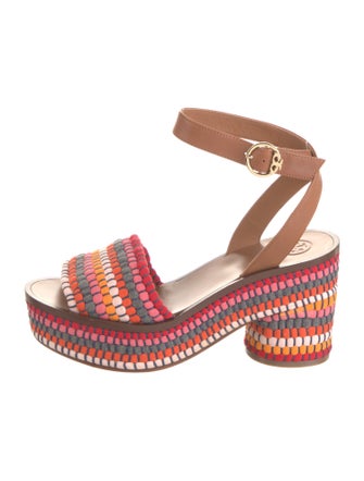 Tory Burch Striped Sandals