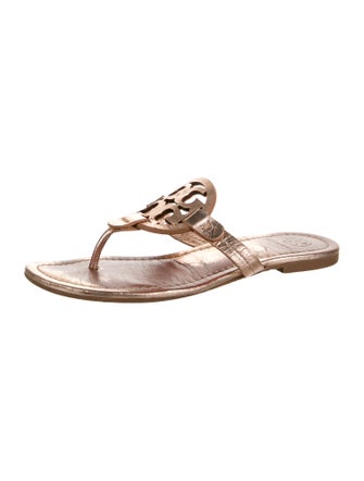 Tory Burch Leather Slides