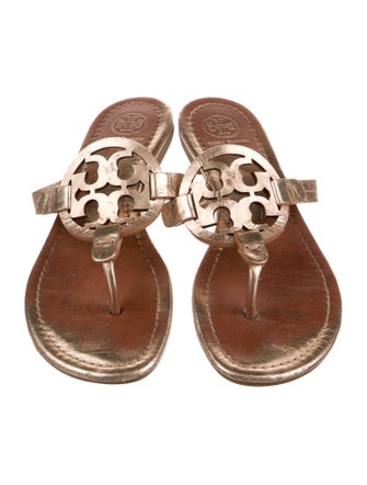 Tory Burch Leather Slides