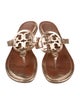 Tory Burch Leather Slides