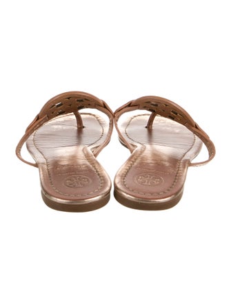 Tory Burch Leather Slides