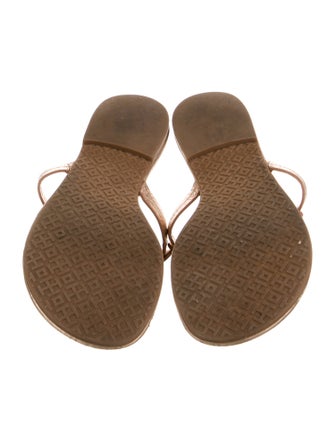 Tory Burch Leather Slides