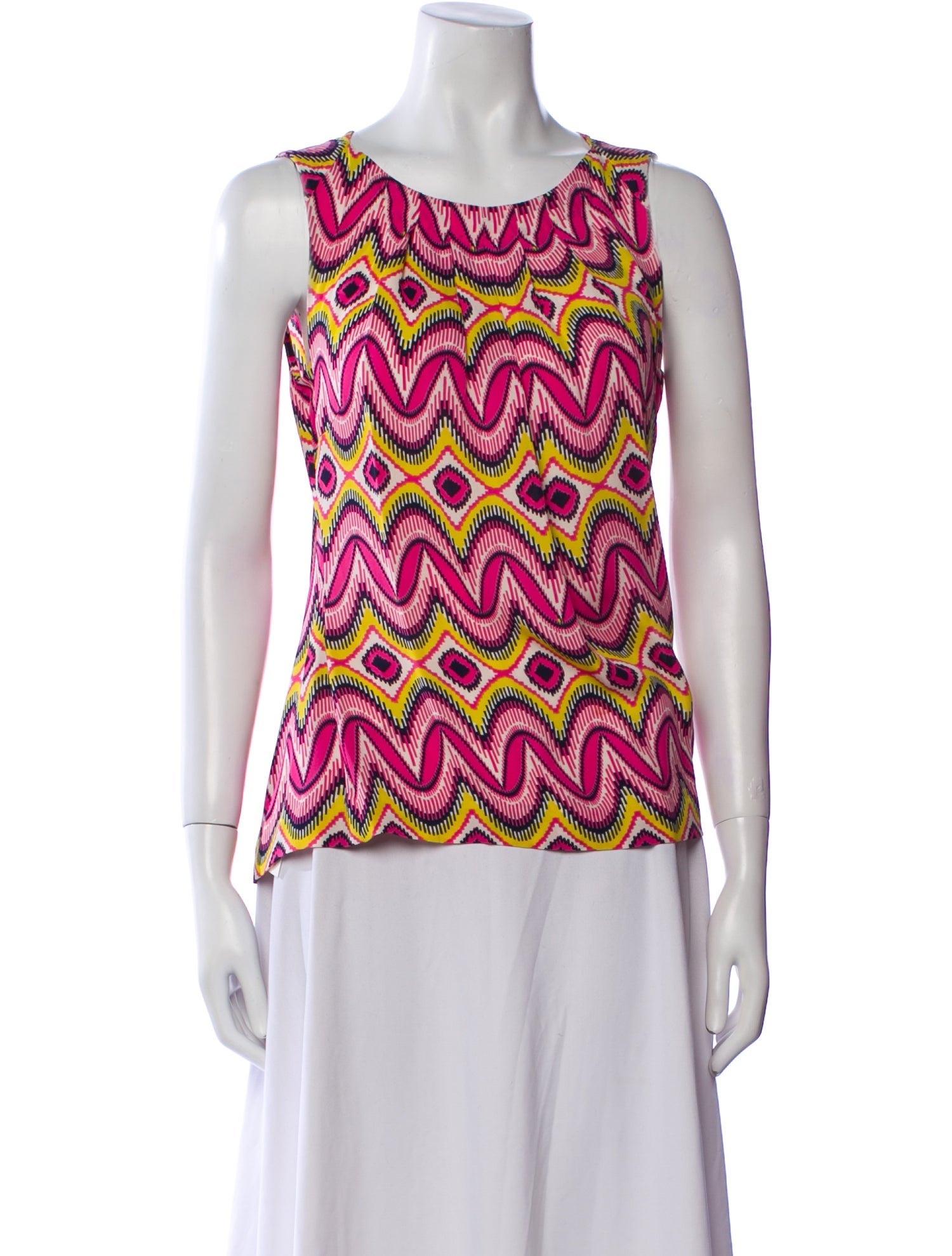 Tory Burch Silk Printed Top