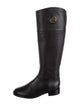 Tory Burch Leather Riding Boots