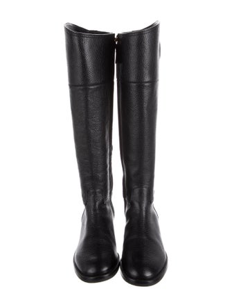 Tory Burch Leather Riding Boots