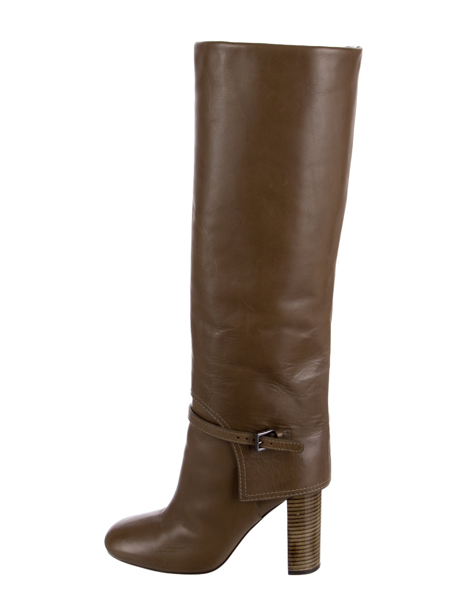 Tory Burch Leather Riding Boots