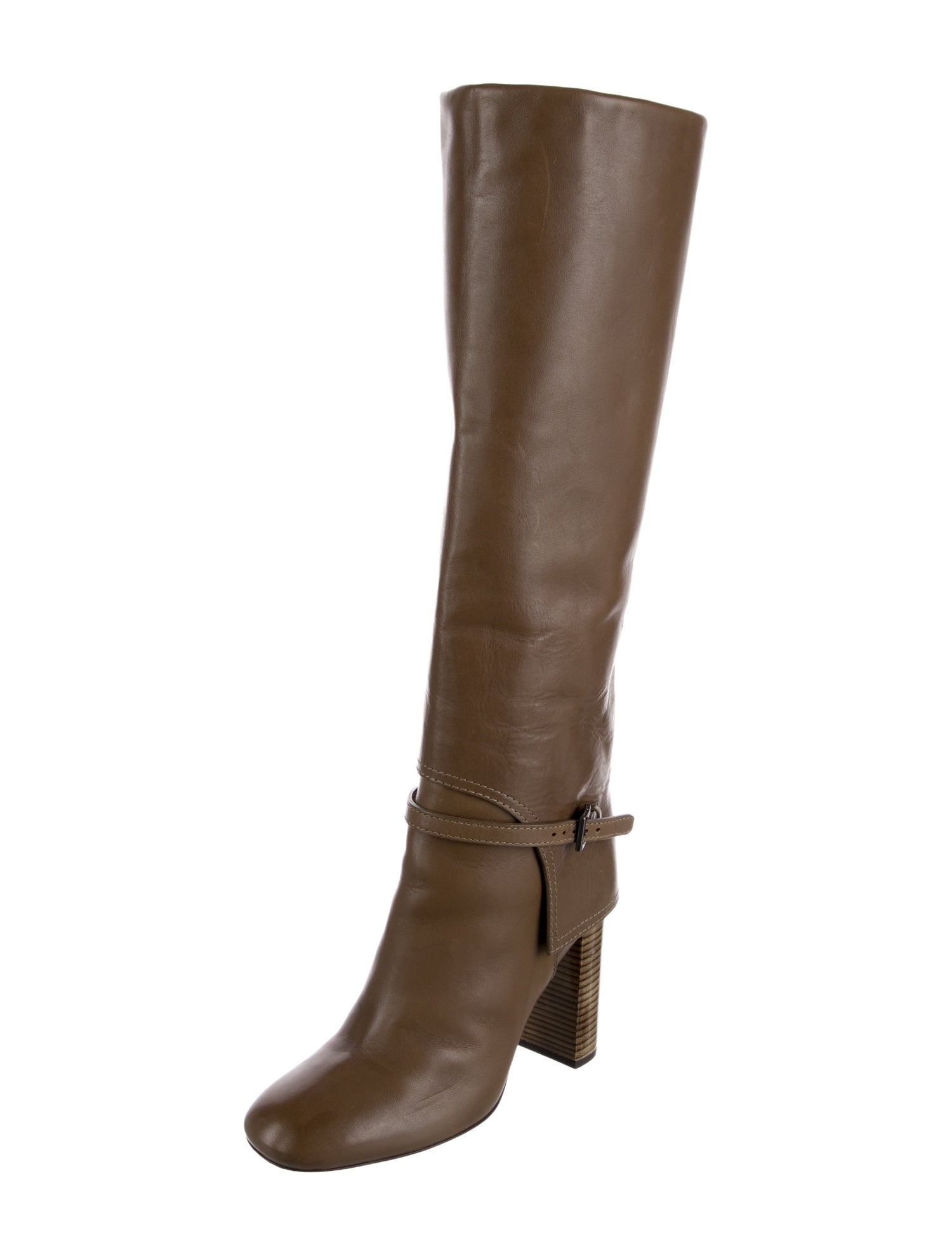 Tory Burch Leather Riding Boots