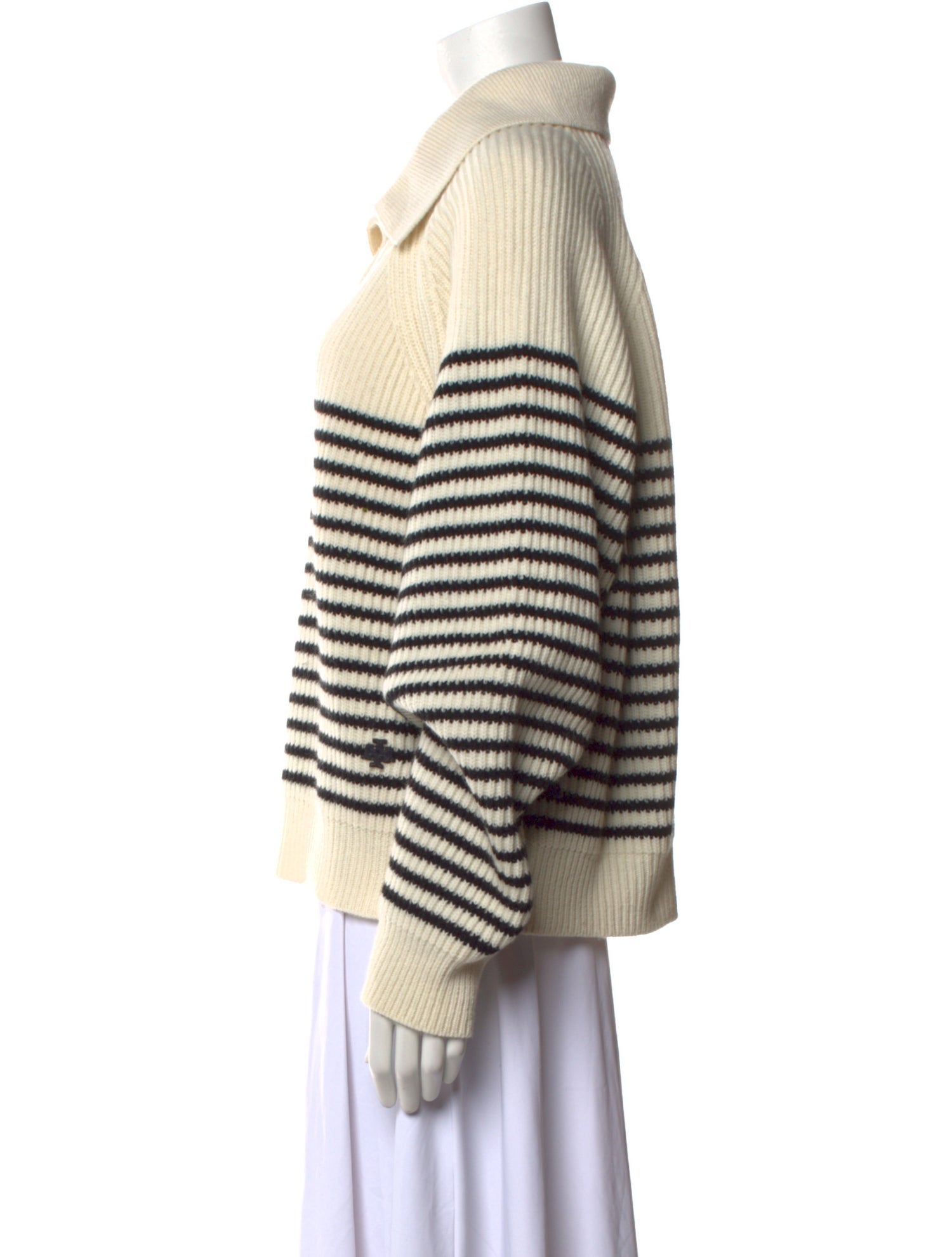 Tory Burch Wool Striped Sweater
