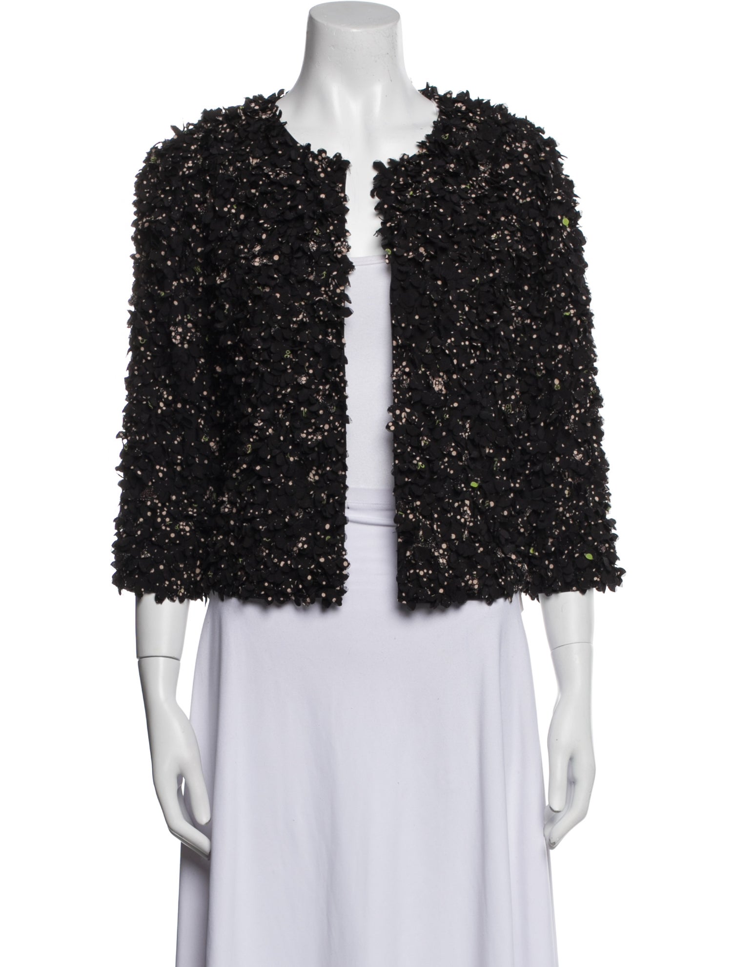 Tory Burch Silk Printed Evening Jacket